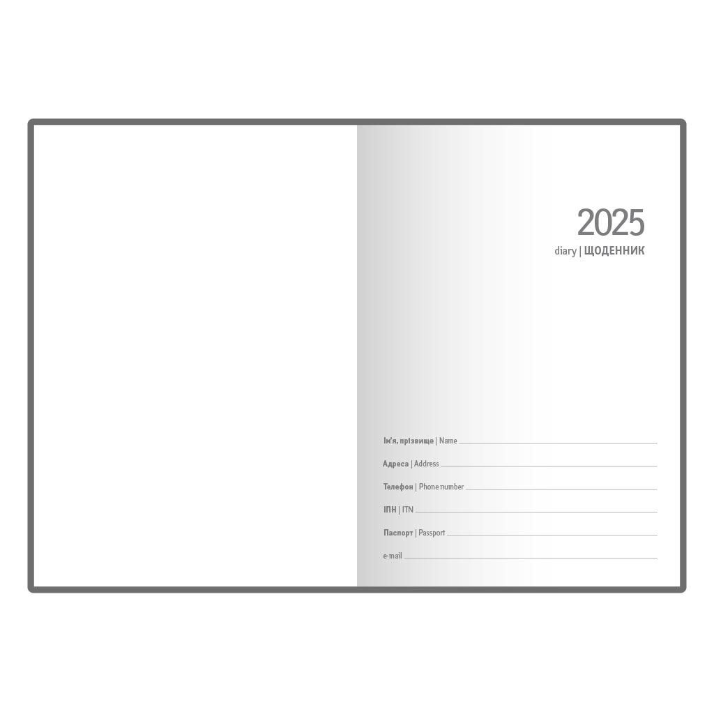 Ежедневник датированный Twill А6 (98*140 мм.), 160л., линия, на кнопке, зелен. Полиграфист - фото 2