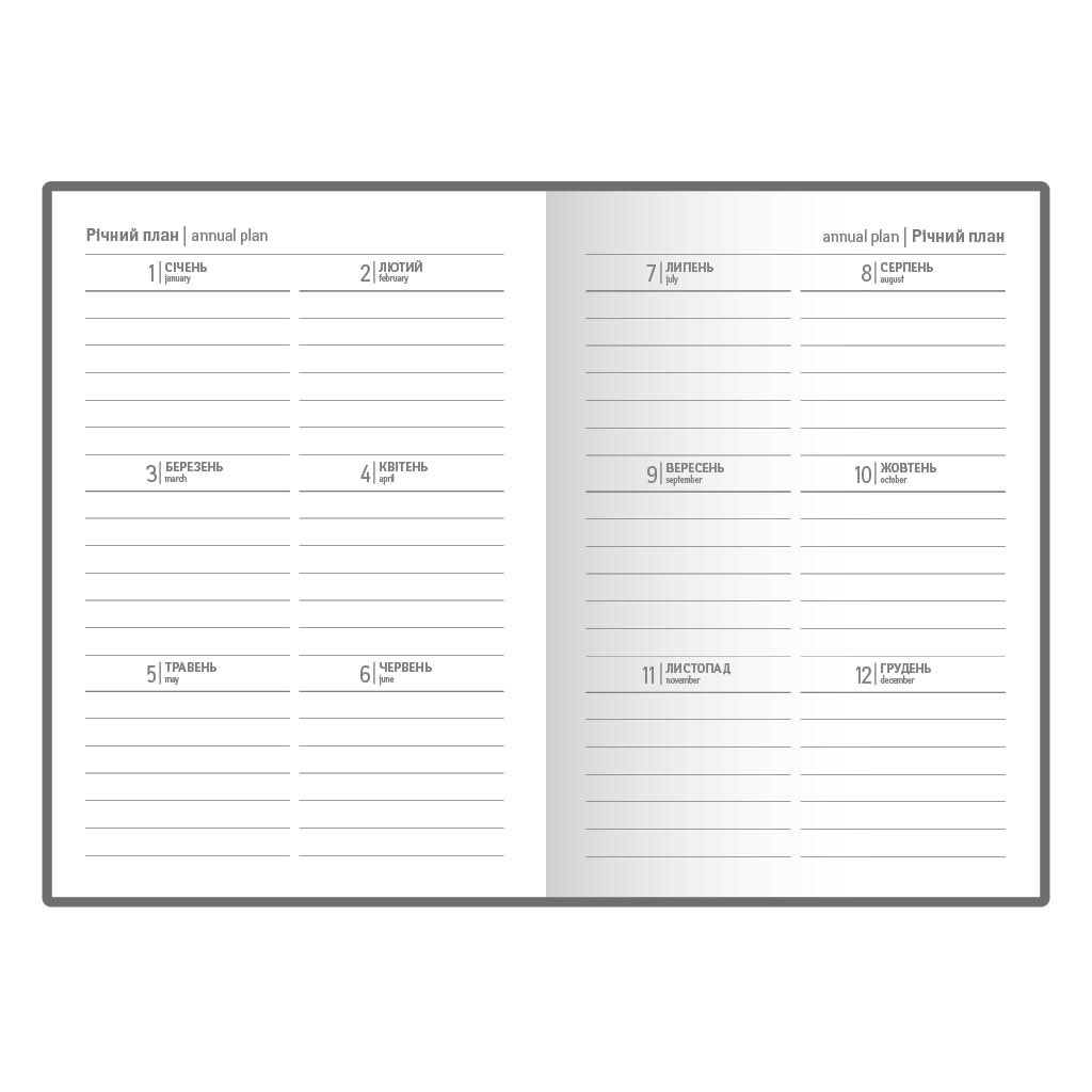 Ежедневник датированный Twill А6 (98*140 мм.), 160л., линия, на кнопке, зелен. Полиграфист - фото 4