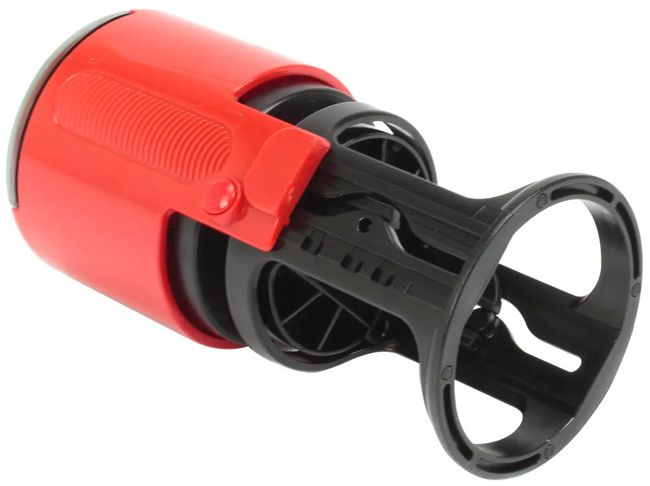 Оснастка для круглої печатки пластикова D=42мм., R-542, корпус пласт., черв. Shiny - фото 2