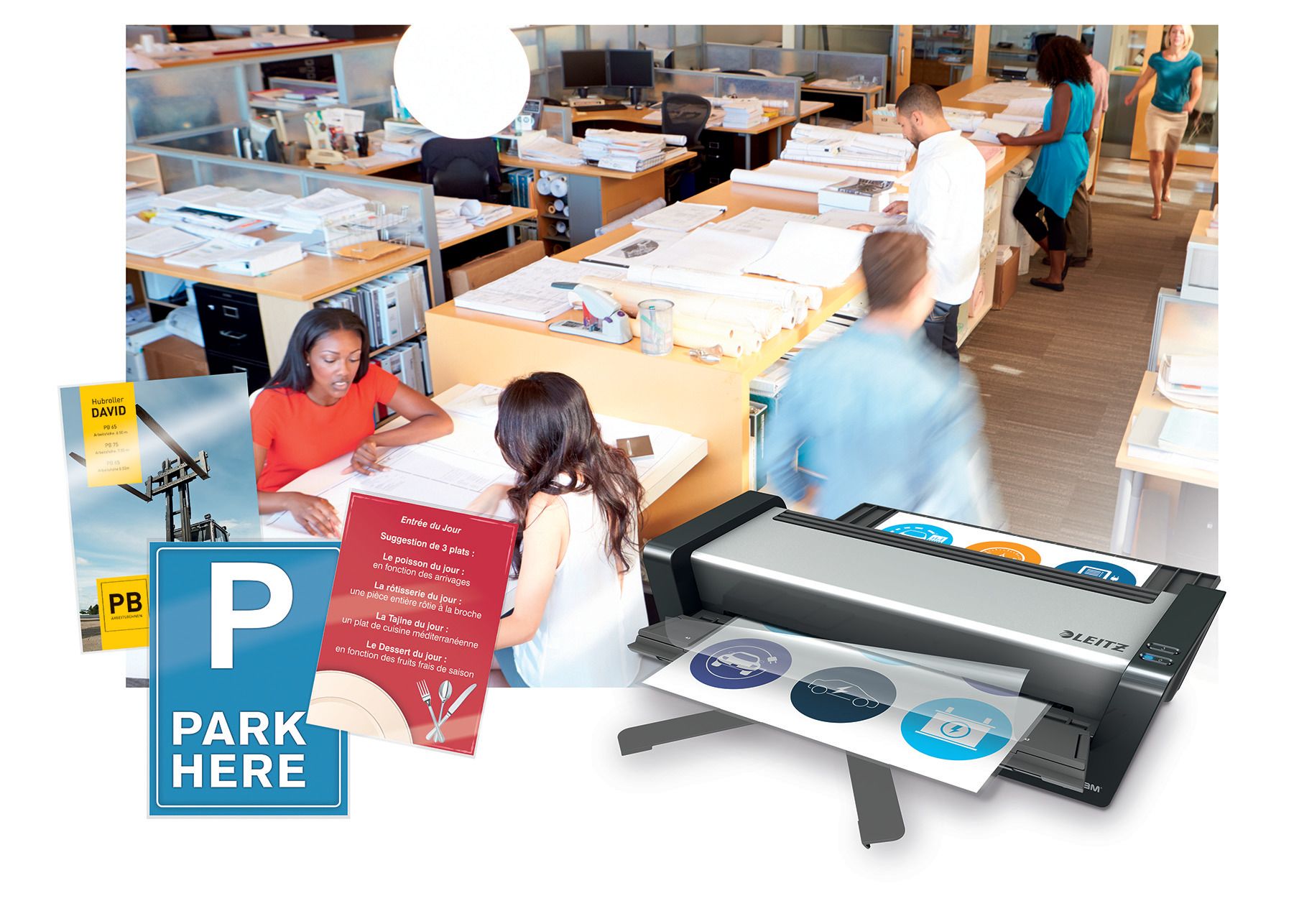 Ламинатор А3 I-lam Touch Turbo Pro, плотность пленки 60 - 250мкм. LEITZ - фото 3