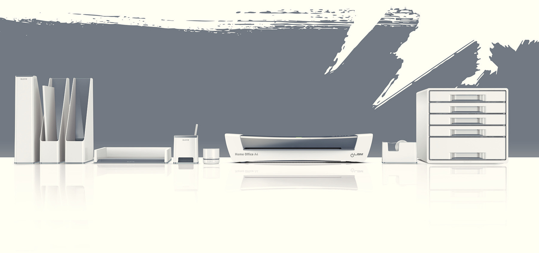 Лоток вертикальный Wow Duo Colour, бел. LEITZ - фото 2