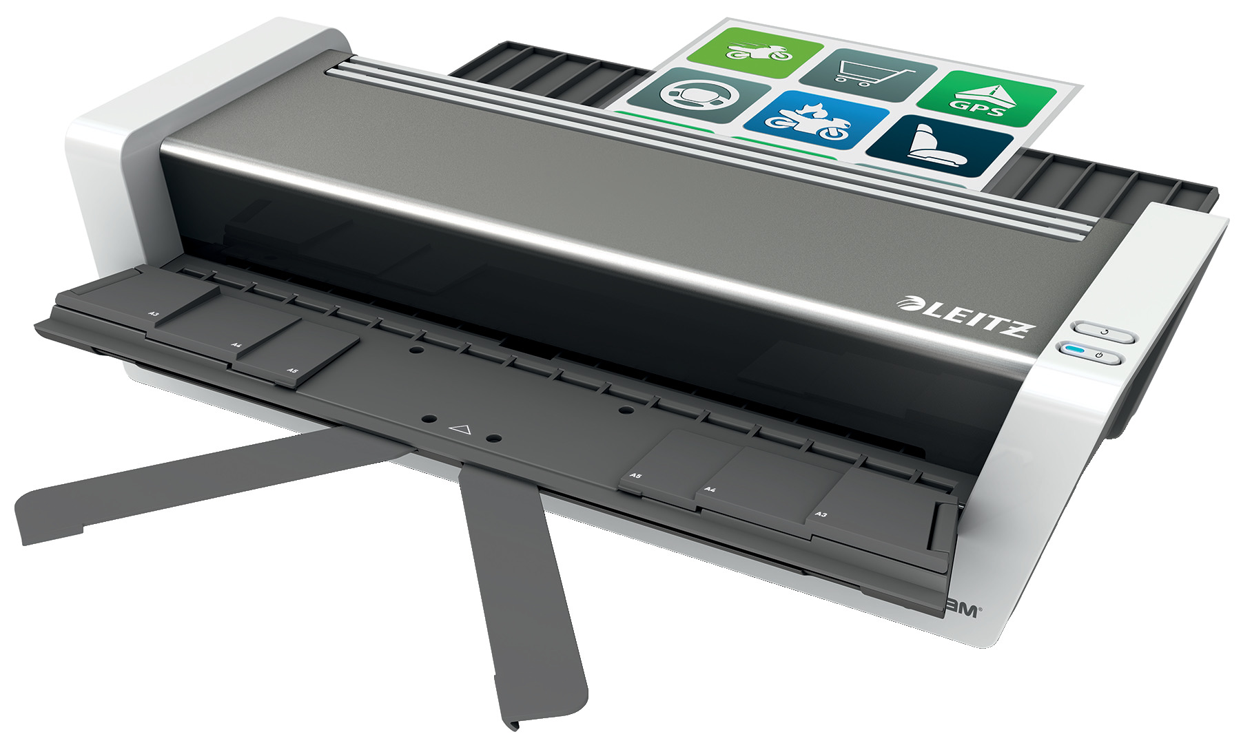 Ламінатор (А3) I-lam Touch 2 Turbo, щільність плівки 60 - 250мкм. LEITZ - фото 3