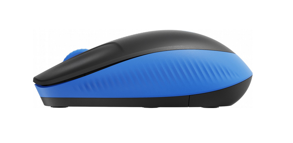 Миша бездротова оптична M190 FULL-SIZE WIRELESS BLUE, син. Logitech - фото 2