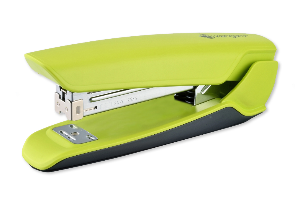 Степлер 24/6 Nowa-35 25л., пластик/метал, зелен. Kangaro - фото 1