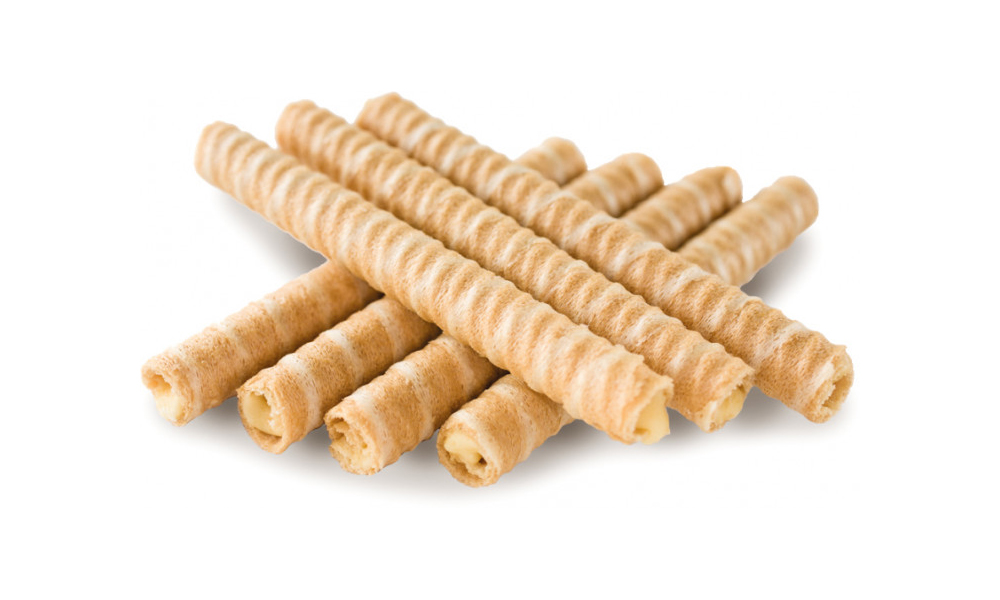 Трубочки вафельные Konafetto c ванильной начинкой, 140г. Roshen - фото 2