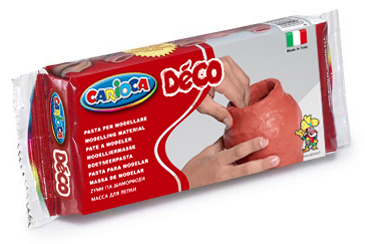 Масса для лепки Deco 500г., терракот. Carioca - фото 1