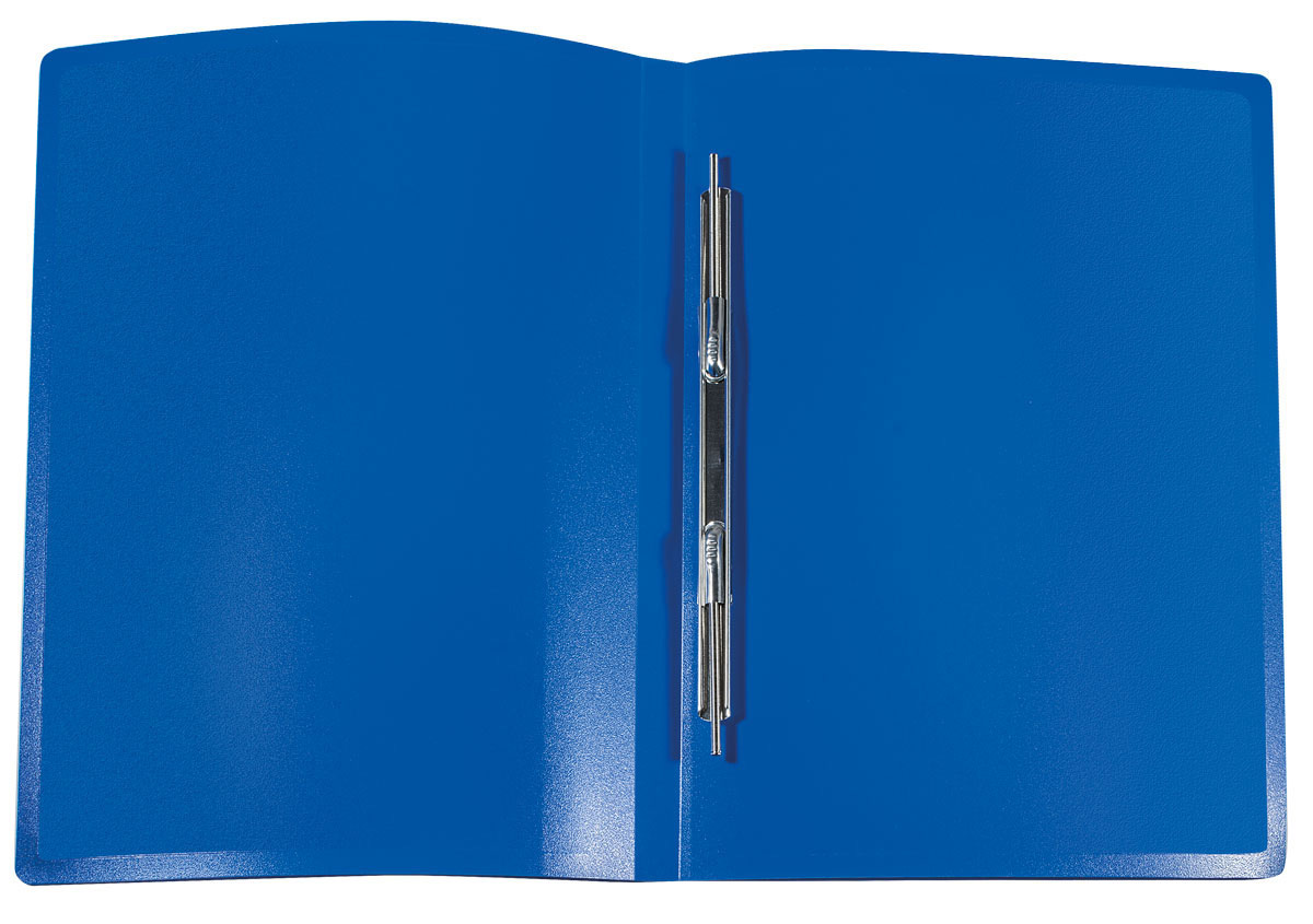 Папка зі швидкозшивачем 18мм., пластик, чорн. 4Office - фото 2