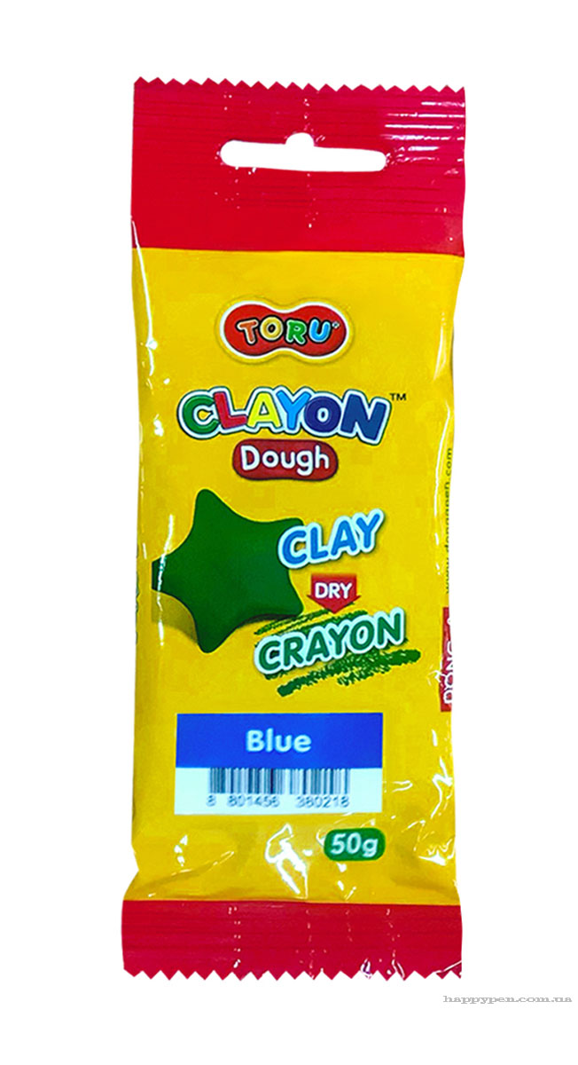 Масса для лепки самозастывающая TORU комплект 6*50г Dong-A - фото 1