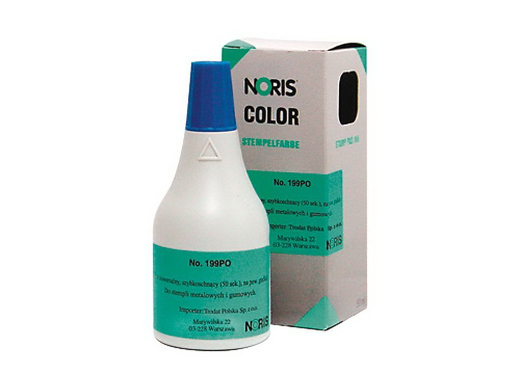 Штемпельная краска универсальная на спиртовой основе 199, 50мл., син. Noris - фото 1