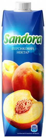 Нектар 0,95л. Персиковый Сандора - фото 1