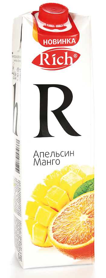 Нектар апельсин-манго 1л. Rich - фото 1