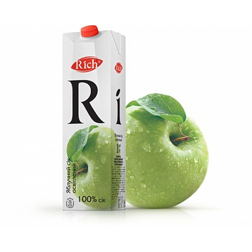 Сок яблочный 1л. Rich - фото 1