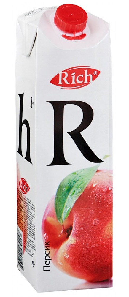 Нектар персиковый 1л. Rich - фото 1