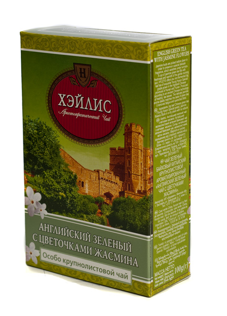 Чай зелений ароматизований Жасмін, 100г. Hyleys - фото 1