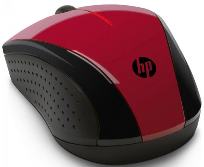 Мышь беcпроводная оптическая HP Wireless Mouse 220, красн. HP - фото 2