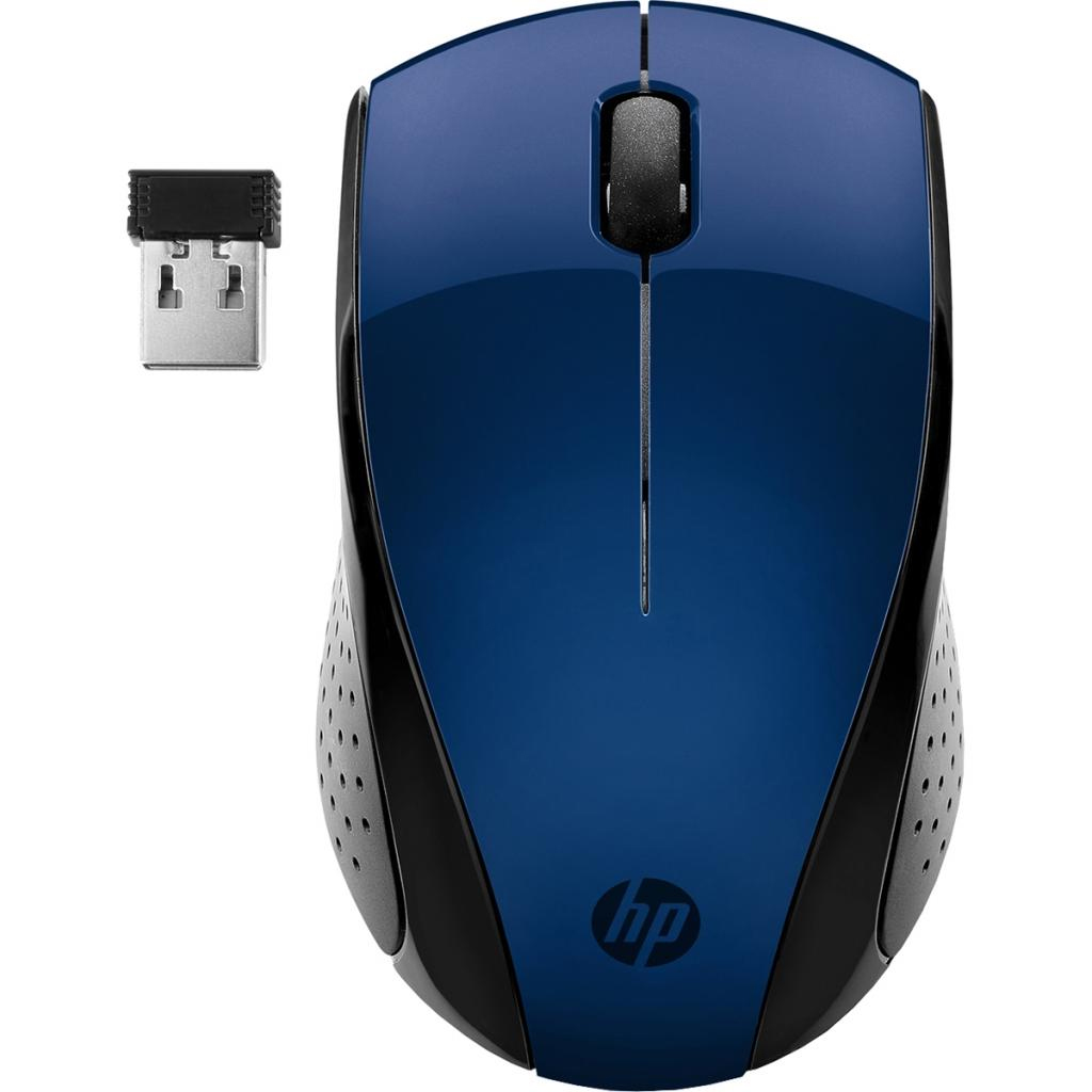 Мышь USB беcпроводная оптическая HP Wireless Mouse 220, син. HP - фото 1