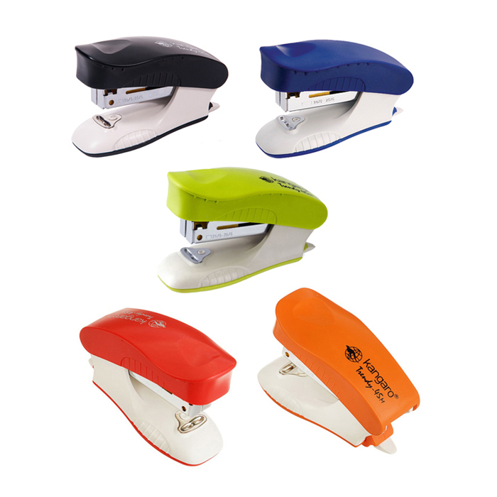 Степлер Trendy-45м 15л., 24/6, пластик/метал, зелен. Kangaro - фото 1