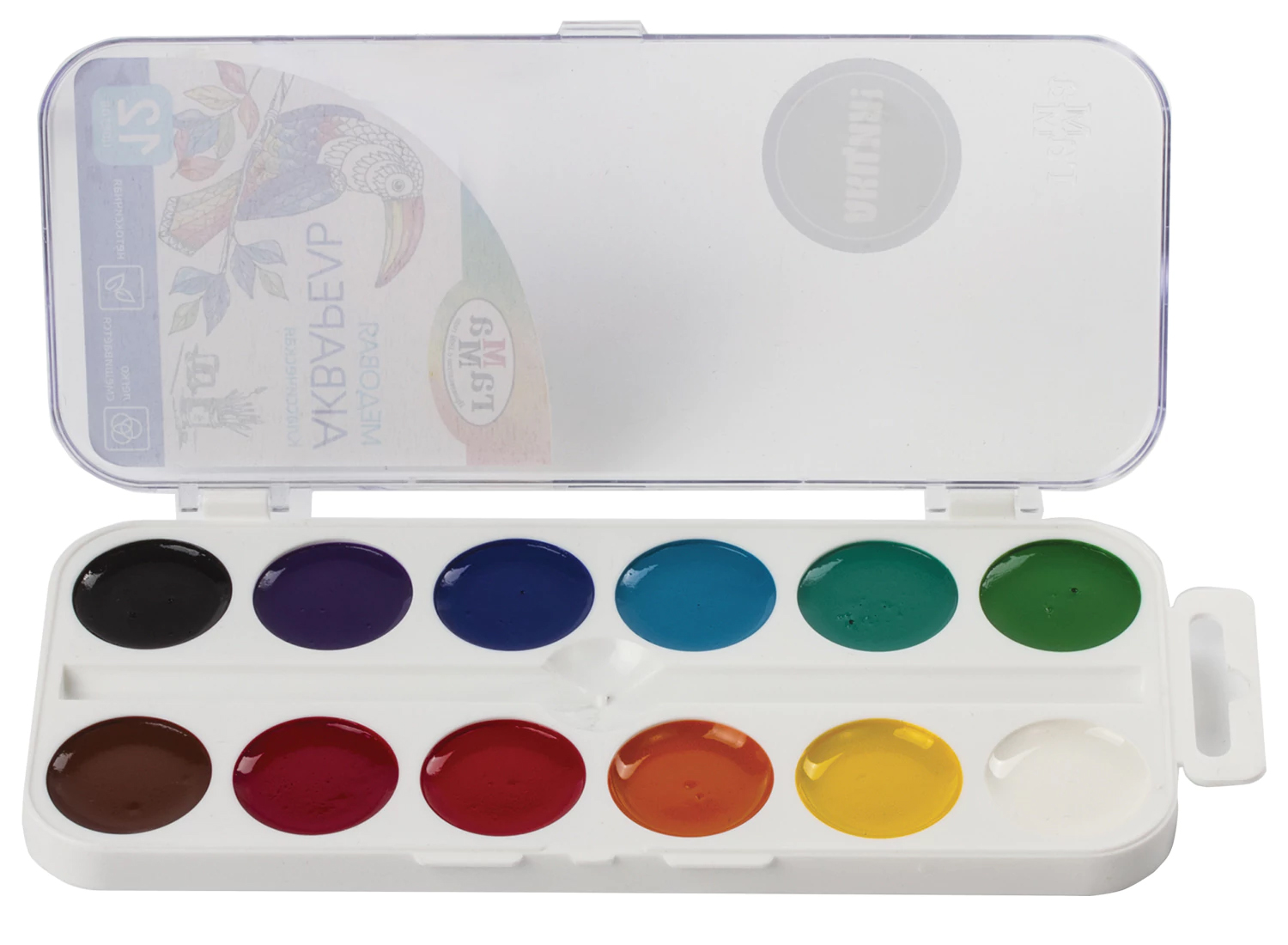 Краски акварельные 12цв. Классические Гамма - фото 1