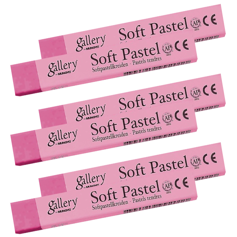 Пастель сухая МР-6 022, 6шт./уп., маджента Mungyo - фото 1