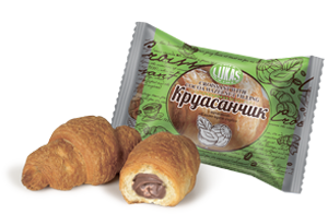 Круасанчик с наполнителем 