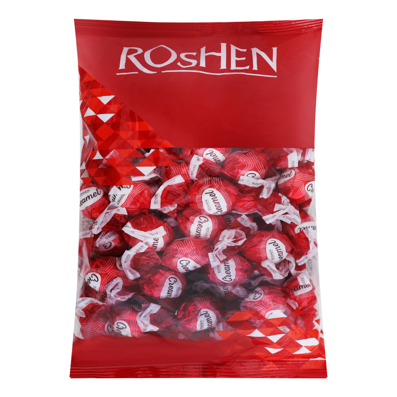 Цукерки Creamel з горіховою начинкою 0.8кг Roshen - фото 1