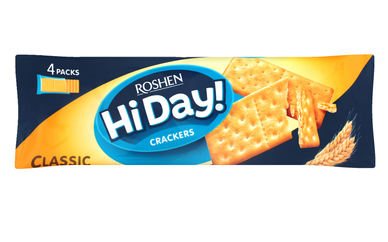 Крекер HI DAY! класичний, 168г Roshen - фото 1