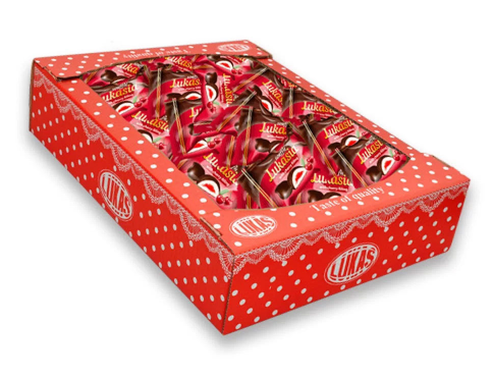 Цукерки Лукася з вишневим наповнювачем 2кг. Лукас - фото 2
