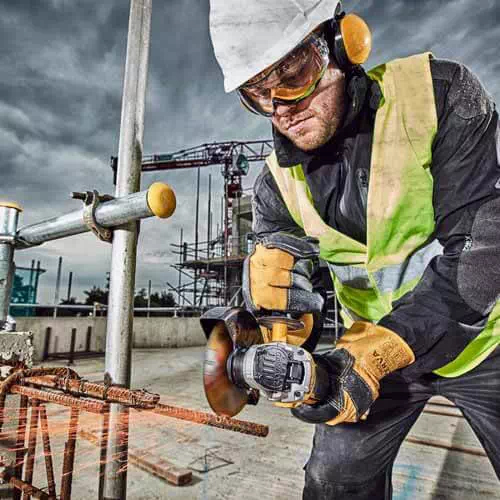 Кутова шліфмашина DCG405NT, 800Вт, 9000об/хв., d=125мм, вага 1.74кг., чорн. DeWALT - фото 3