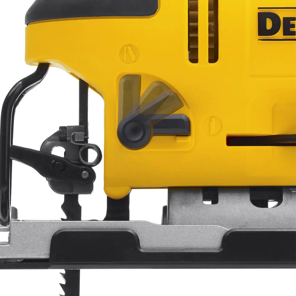 Пилка Лобзиковая сетевая DWE349 650Вт, 500-3200 ход/хв, вес 2,4кг DeWALT - фото 4