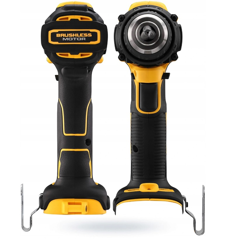 Дрель-шуруповерт аккумуляторная бесщеточная DCD708P2T 340Вт, 450-1650 об/мин, 5 Аг, вес 1,1кг DeWALT - фото 2