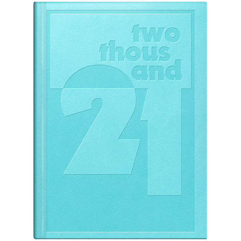 Ежедневник датированный Стандарт 2021 Torino Trend, голуб. Brunnen - фото 1