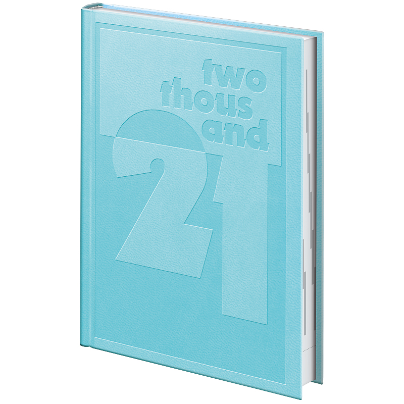 Ежедневник датированный Стандарт 2021 Torino Trend, голуб. Brunnen - фото 2