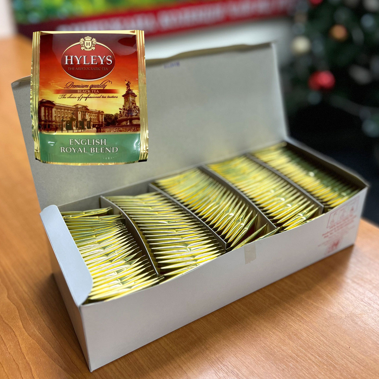 Чай чорний класичний Королівський купаж, 125пак. по 2г. в фользі Hyleys - фото 3