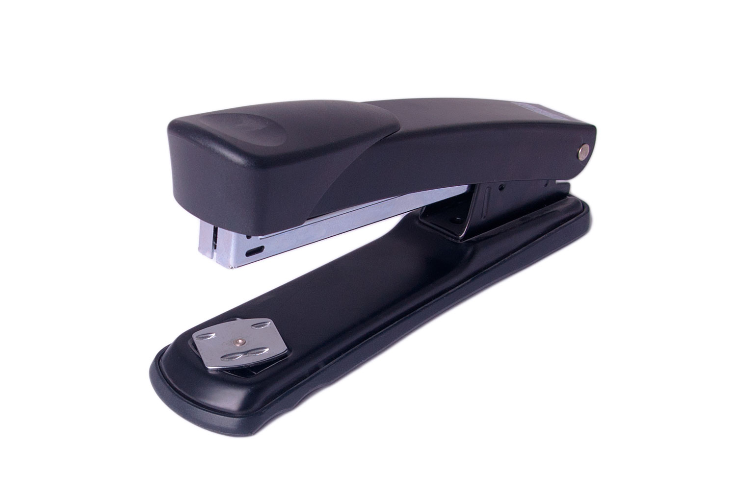 Степлер 24/6, 30л., металлический, 175*67*41мм. (BM.4257-05), красн. BuroMax - фото 1