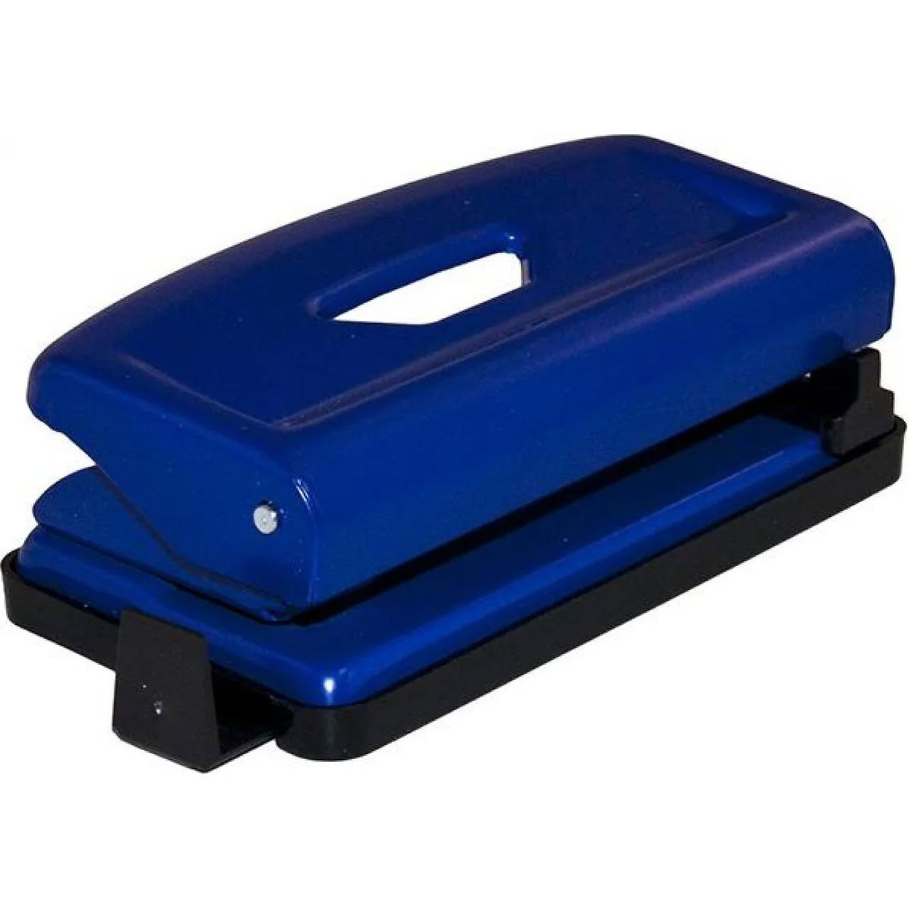 Діркопробивач на 2 отвори, до 12 аркушів (4316), металевий, син. Scholz - фото 2