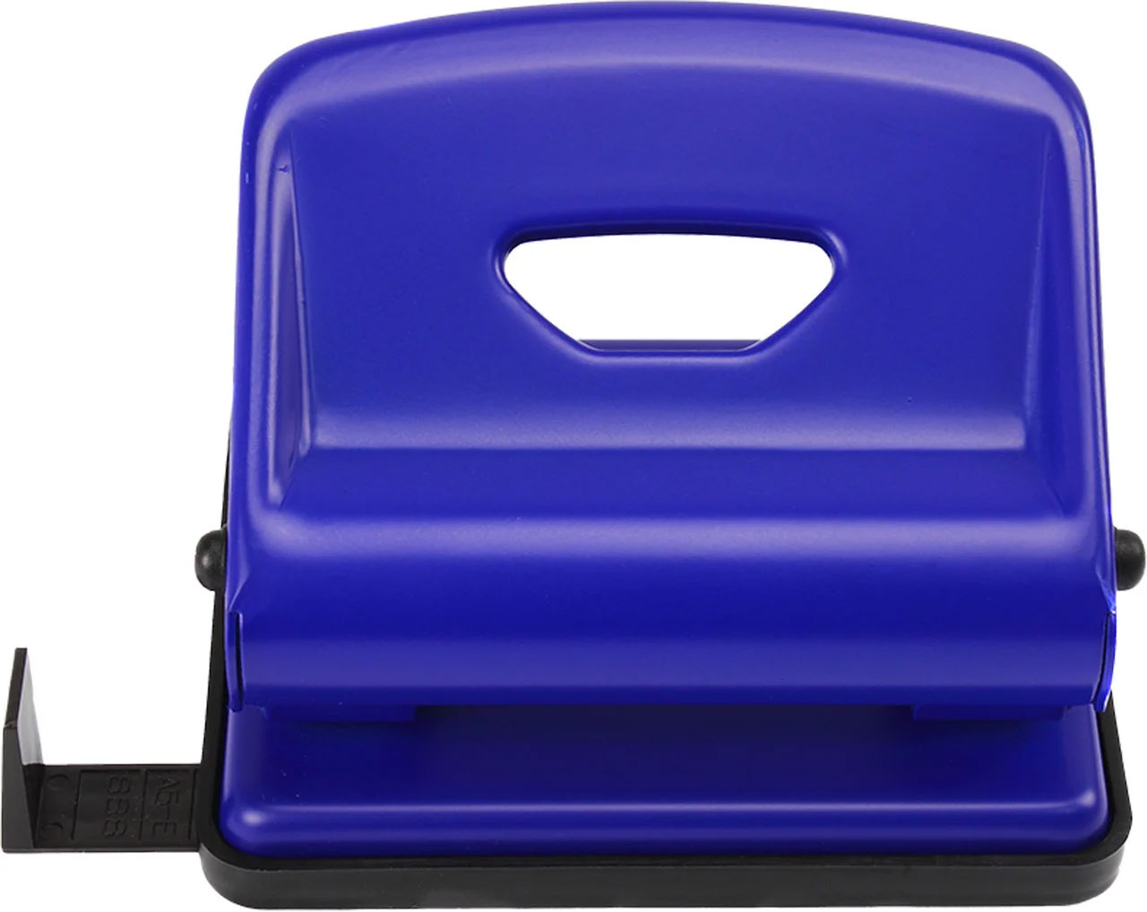 Дырокол на 2 отверстия, до 25 листов (4318), металлический, син. Scholz - фото 3