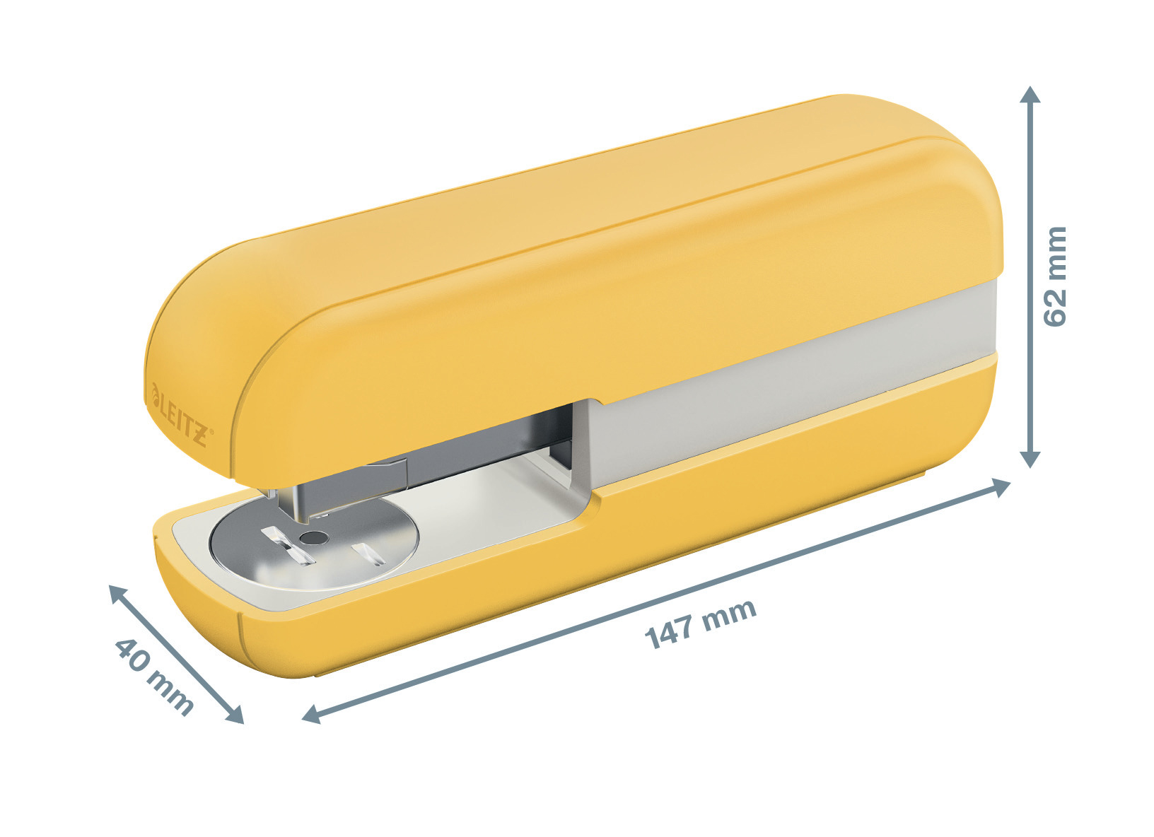 Степлер 24/6, 30л. Cosy, металлический, желт. LEITZ - фото 5