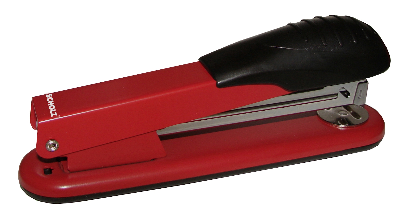 Степлер 24/6, 30л., метал., красн. Scholz - фото 3