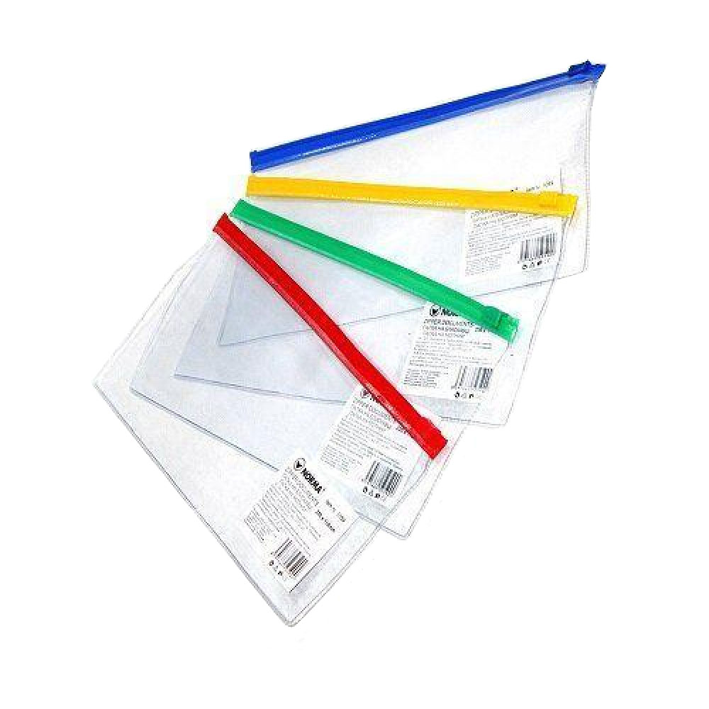 Папка-конверт на блискавці DL+ (230*118мм.), асорті NORMA - фото 2