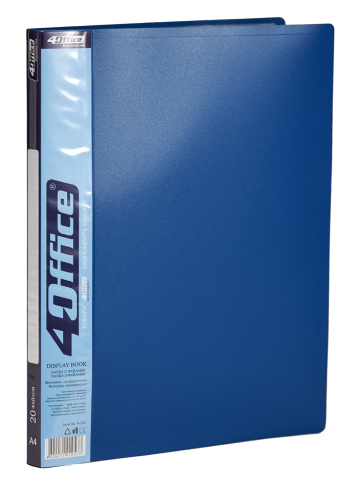 Папка на 20 файлів, асорті 4Office - фото 2