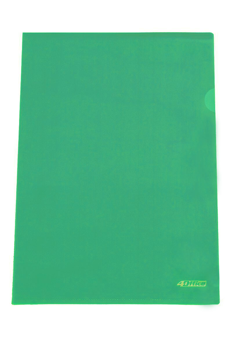 Папка-куток глянсова, 120мкм., асорті 4Office - фото 7