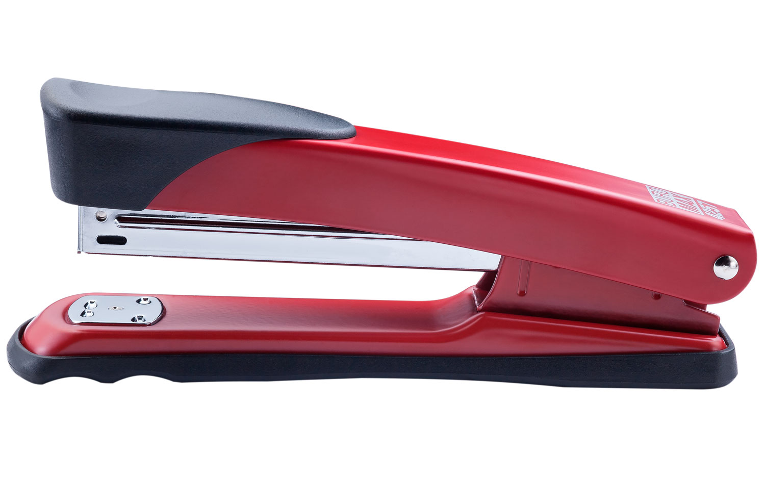 Степлер 24/6, 30л., металлический, 175*67*41мм. (BM.4257-05), красн. BuroMax - фото 2