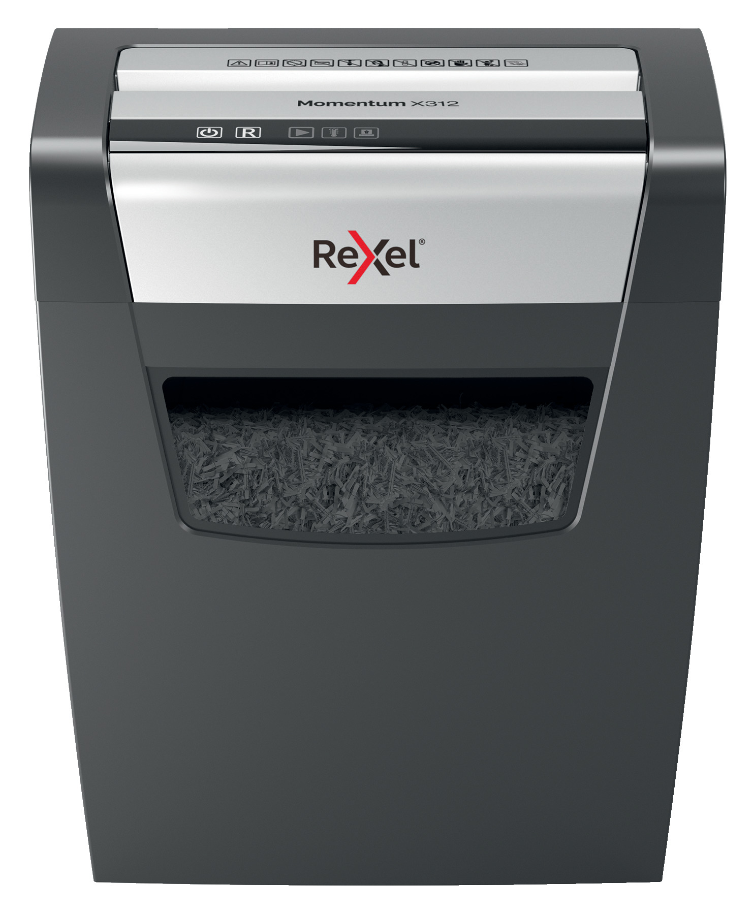 Знищувач документів Momentum X312  P3 12лист., поперечна різання, корзина 23л Rexel - фото 5