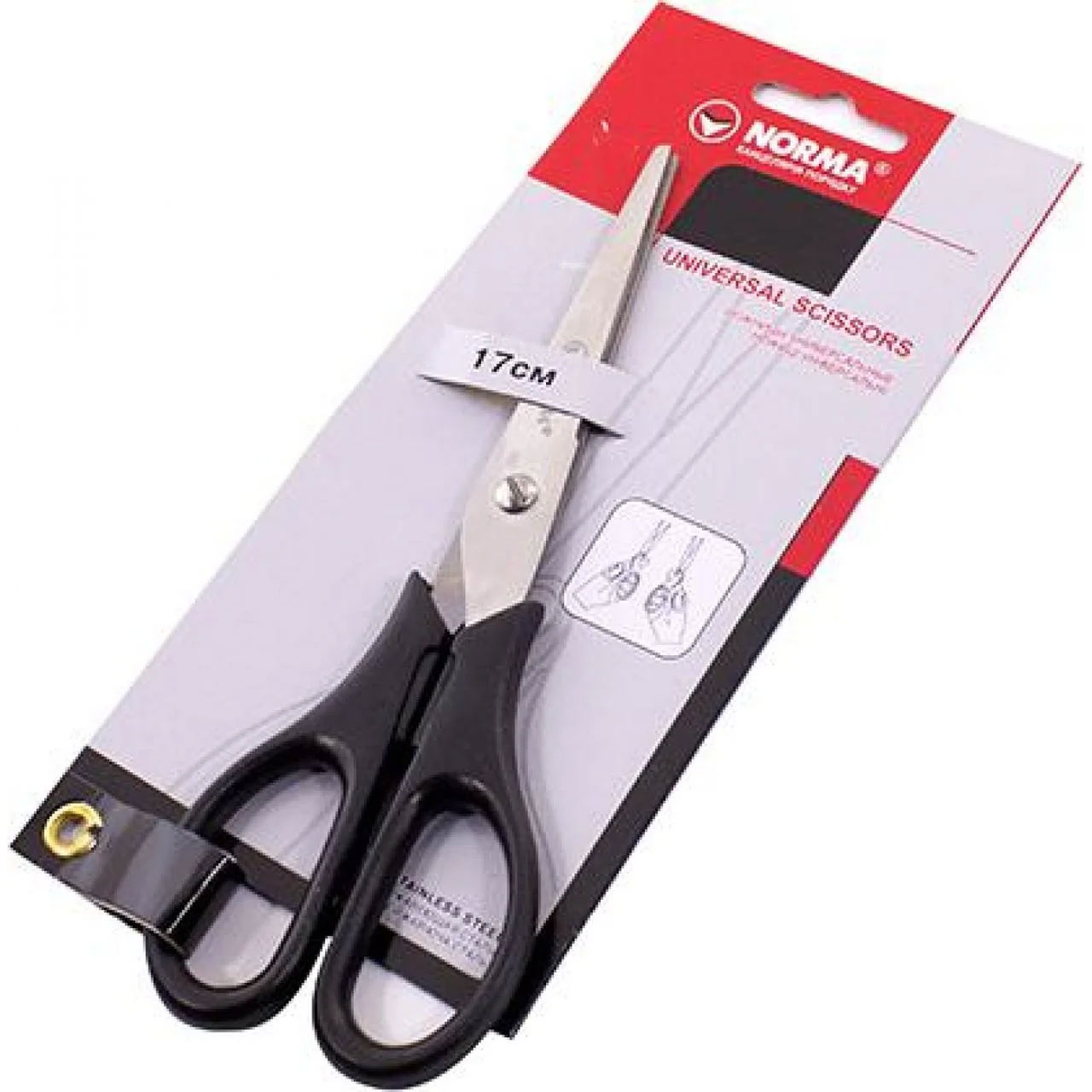 Ножницы 17см. универсальные NORMA - фото 2