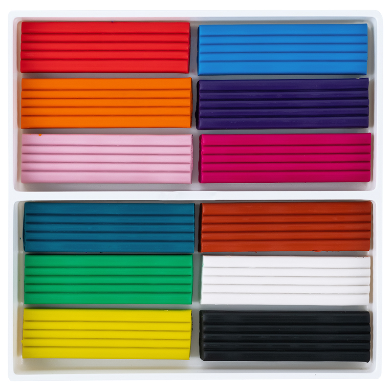 Пластилін, 12 кольорів, 240 г. Kite Classic Kite - фото 1