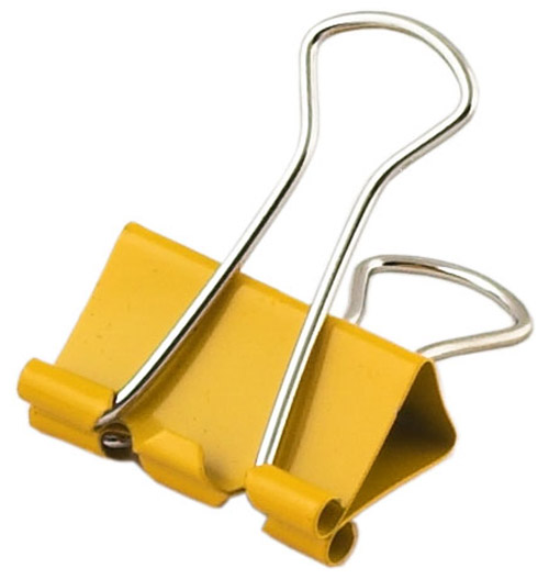 Зажим-биндер цветной 19мм., 12шт./уп., туба, ассорт. BuroMax - фото 5