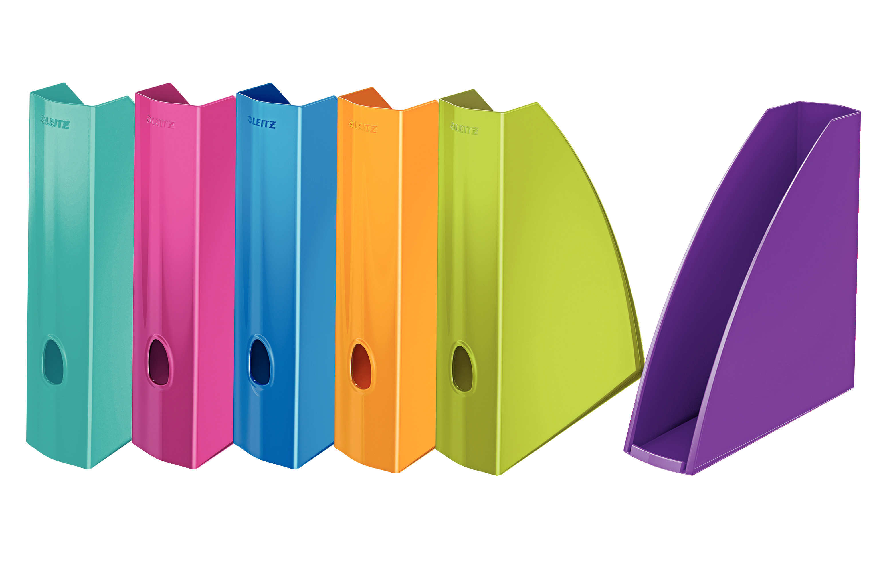 Лоток вертикальный Wow. метал. розов. LEITZ - фото 6