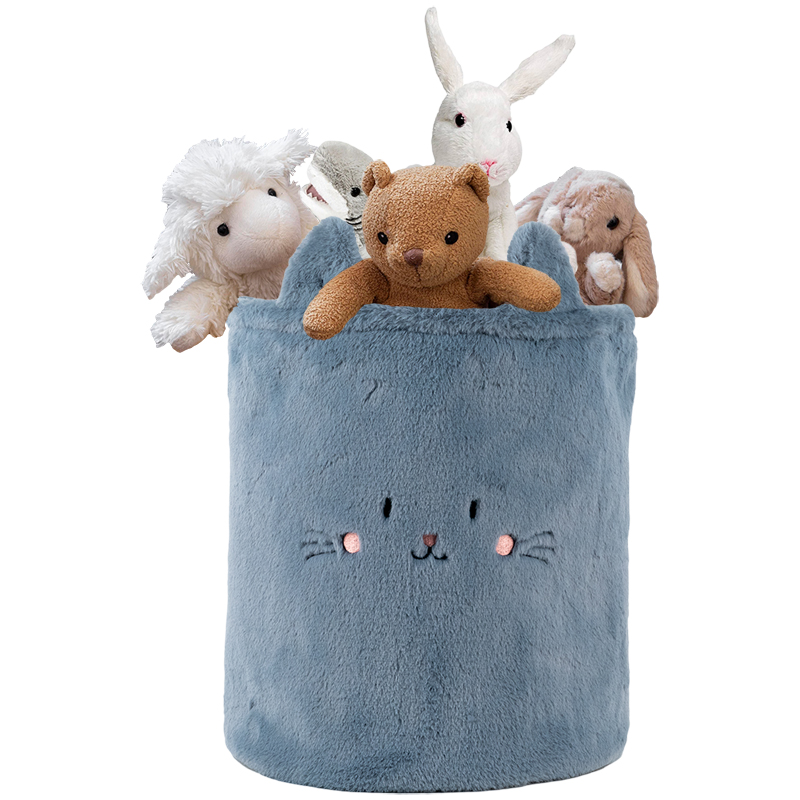 Корзина для хранения 3100 Cute Cat 30х35 см, плюшевая Kite - фото 2