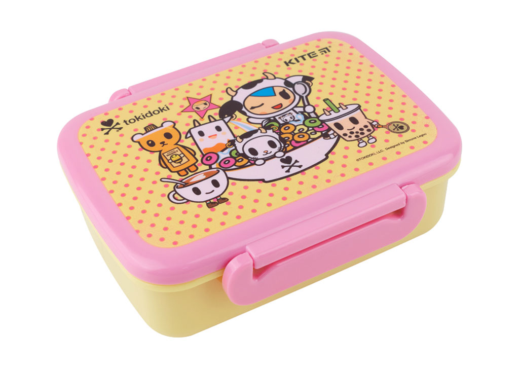 Ланчбокс для їжі на 2  відділення, 420мл., «Tokidoki», рожев. Kite - фото 2