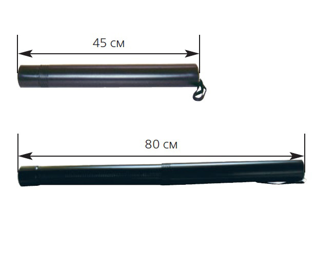 Тубус для креслень розсувний 80х6см NORMA - фото 2